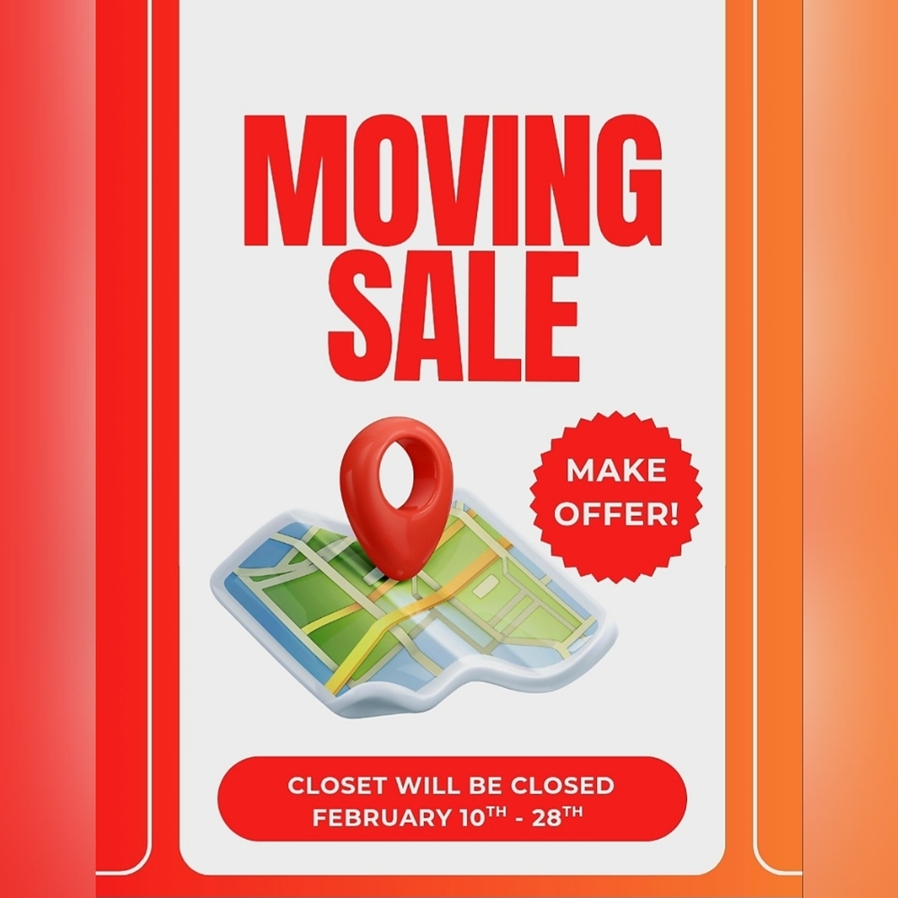 Moving Sale